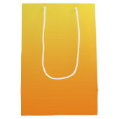 Geel en Oranje Ombre Medium Cadeauzakje (Achterkant)