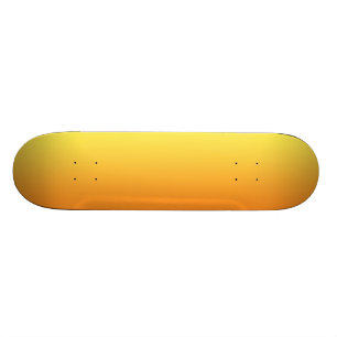 Geel en Oranje ombre Skateboard