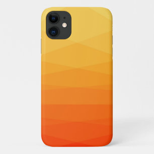 Geel en Oranje veelhoekig iPhone 11 Hoesje