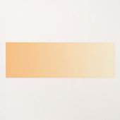 Geel en perzikkleurverloop yogamat (Achterkant (horizontaal))