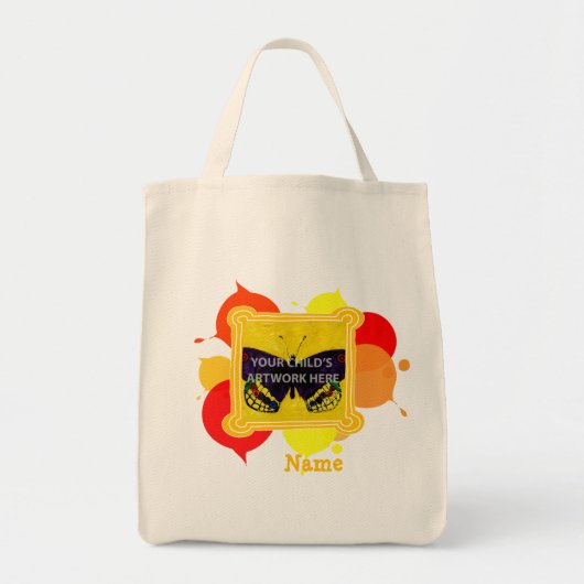 Geel en rood gekleurd Tas $ 15,95 (Voorkant)