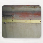 Geel en rood, rood, blauw muismat (Voorkant)