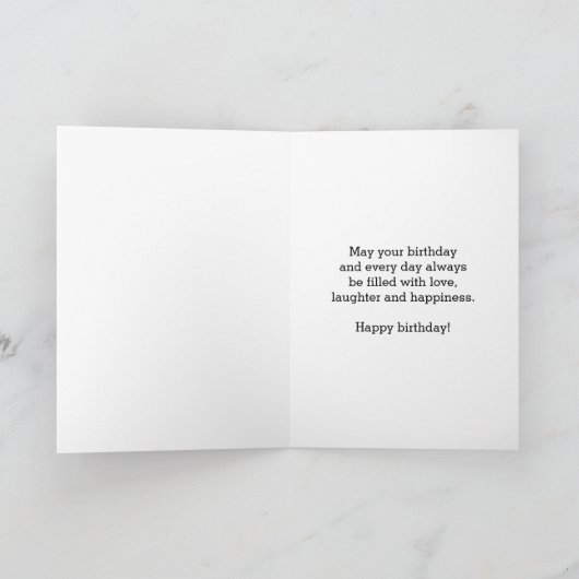 Geel en Roze Bokeh 30th Birthday Kaart (Binnen)