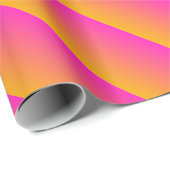 Geel en roze gradiënt ombre cadeaupapier (Rol Hoek)