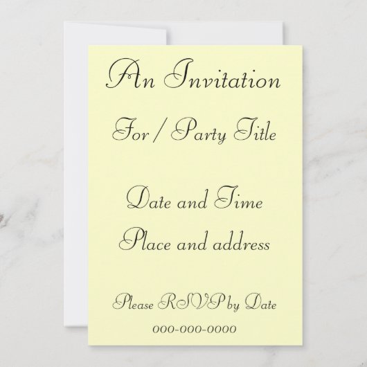 Geel en Roze Rozen Botanische Aangepaste Invitatie Kaart (Achterkant)