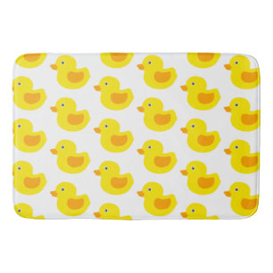 Geel en Sinaasappel Baby Rubber Ducky voor kindere Badmat