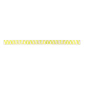 Geel en wit groots Chevron ZigZag Pattern Lint (Voorkant)