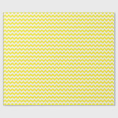 Geel en wit papier voor het verpakken van Chevron (Vlak)