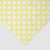 Geel en wit pokdot papier (Detail)