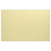 Geel en wit Zigzag Stripes Chevron Pattern Stof (Fat Quarter)