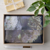 geel en wit zout tissuepapier (Geschenk)