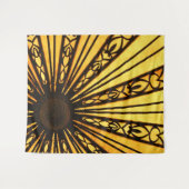 Geel en zwart architectonisch wandkleed (Voorkant (horizontaal))