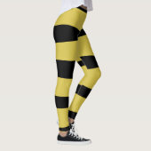Geel en zwart gestreept leggings (Rechts)