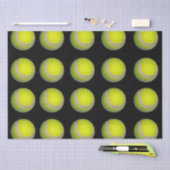 geel en zwart kogelpatroon, tissuepapier (Craft)