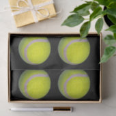 geel en zwart kogelpatroon, tissuepapier (Geschenk)