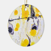 Geel en zwart Ornament (Links)