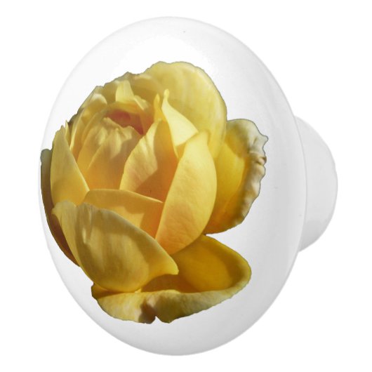 Geel Engels Roos Keramische Knop (Rechts)