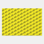 Geel F-15E Strike Eagle Rocket Squadron Inpakpapier Vel (Voorkant 3)