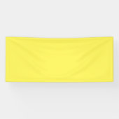 Geel #FFF555, Golden Glow Vinyl Banner (Horizontaal)