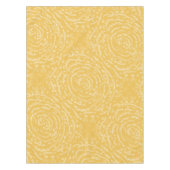 Geel Floral Garland Pattern Tafelkleed (Voorkant)