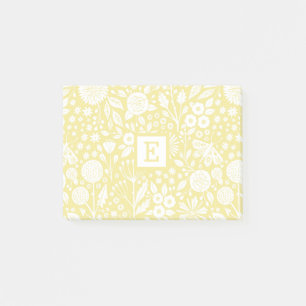  Geel  Floral Hand getekend  Post-it® Notes