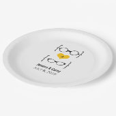 Geel geeky Bord papier (Gekanteld)