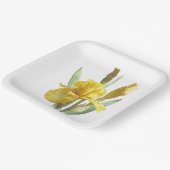 Geel gekaard Iris Bord voor botanisch kunstpapier (Gebogen)