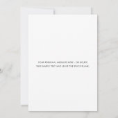 Geel gelukkig ooit na aankondiging van het huwelij (Achterkant)