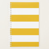 Geel gestreepte planner (Voorkant)