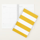 Geel gestreepte planner (Display)