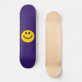 Geel gezicht skateboard (Voorkant)