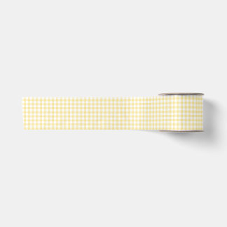 Geel Gingham Lint
