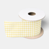 Geel Gingham Lint (Spoel)
