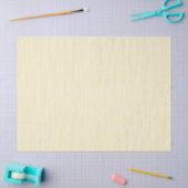 Geel Gingham Tissuepapier (Craft)