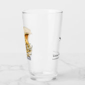 Geel Gouden Draak: November's Geboortesteen Topaas Glas (Links)