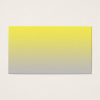 Geel & Grijs Ombre Visitekaartjes