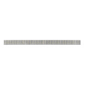 Geel grijs wit Daisy Pattern Lint (Voorkant)