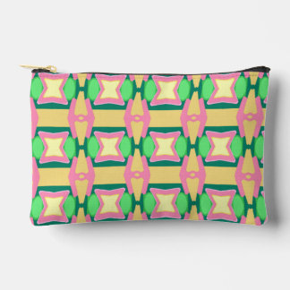 Geel Groen en Roze Pastel Abstract Patroon Etui