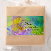 Geel groen paars etiket (Insitu)