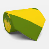 Geel Groen Stropdas (Opgerold)