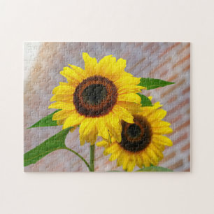 Geel Hardy Sunflower Best Sunflower Photos Legpuzzel