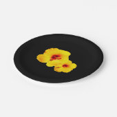 Geel Hibiscus Paper Bord (Gekanteld)