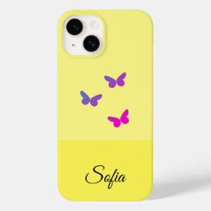 Geel Hoesje van de Telefoon van de Aanpassing van