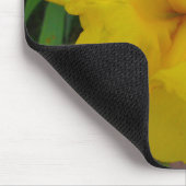 Geel Iris Flower Mousepad Muismat (Hoek)