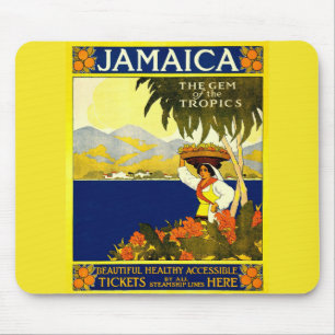 Geel Jamaica-Poster Muismat