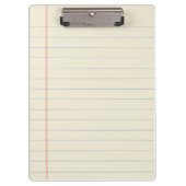 Geel juridisch klembord (Voorkant)