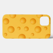 Geel kaaspatroon Case-Mate iPhone case (Achterkant (horizontaal))