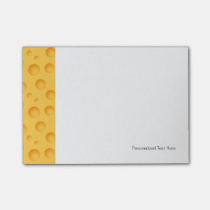 Geel kaaspatroon post-it® notes