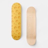 Geel kaaspatroon skateboard (Voorkant)