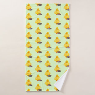 Geel keukenhanddoek - Uw kleuren Badhanddoek